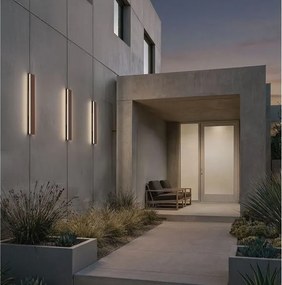 Aplica exterior corten liniara 60cm IP65 LED 3000K RANGE
