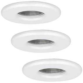SET 3x corp de iluminat LED pentru baie Eglo 94977 IGOA 1xGU10/3,3W/230V IP44