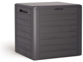 Cutie de gradina, 140 l, maro inchis