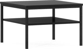 Masuta de cafea LANZZI 60x60cm, negru