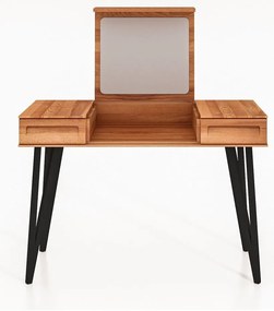 Masă de toaletă din lemn de fag 120x53 cm Golo - The Beds