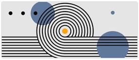 Tablou - Abstracție minimalistă N⁰1 (120x50 cm)