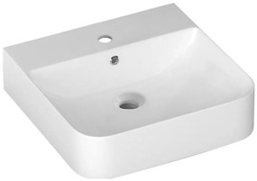 Isvea - Lavoar SOTT AQUA 50x50 cm, montare pe blat/suspendat, ceramică, alb