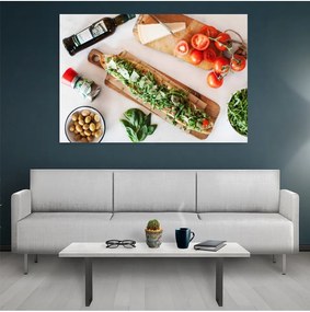 Tablou Canvas Bucatarie Fresh Food 120x80 cm