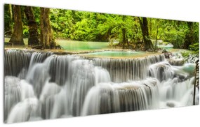 Tablou cu cascade (120x50 cm), în 40 de alte dimensiuni noi