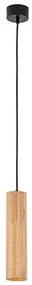 Lustra design industrial Rond natur, negru