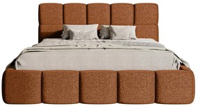 Pat matrimonial 140 cm Cirsten 140B (cu somieră) (cupru). 1099530