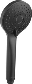 Para de dus Ferro Cortina negru mat 3 tipuri de jet