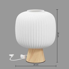 Lampă de masă Atmosphera TRAVIS 1xE27/25W/230V