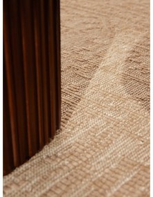 Covor pentru exterior și interior bej/fildeș rotund ø 160 cm Duet Kona – NORTHRUGS