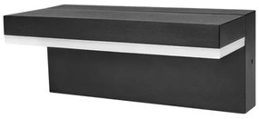 Aplica de exterior LED HESTIO, 9W, 230V, 4000 K, IP44, negru