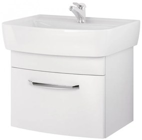 Dulap de baie Pure Alb pentru lavoar Pure 60 Cersanit