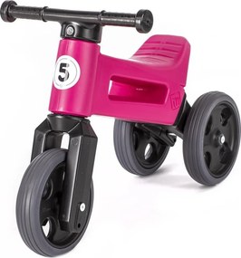 Funny Wheels RIDER SPORT - Bicicletă de echilibru 2în1, roz/negru