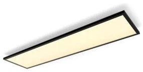 Plafonieră LED dimabilă Philips Hue AURELLE LED/39W/230V 120x30 cm negru