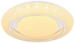 Plafonieră LED dimabilă Globo 483111-28SH RADA LED/28W/230V + telecomandă