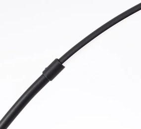 Lampadar LED tactil dimabil Brilliant BOW LED/14W/230V negru