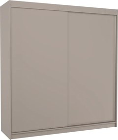 Dulap cu uși glisante TERECIA – cu oglindă – 200x58x215 cm – Cașmir