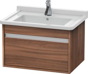 Duravit Ketho dulap 80x46.5x41 cm dulap atârnat sub chiuvetă nucă KT666407979