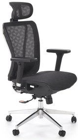 Scaun de birou Vixen negru H125 cm
