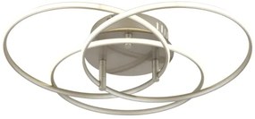 Plafonieră LED Globo 67355-40N KOMBOS 40W/230V d. 45,6 cm crom mat