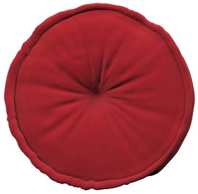 Fotoliu bean bag roșu Posh Velvet – Yellow Tipi