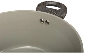 Lamart LT1267 cratiță cu capac Stripe, diametru 20cm
