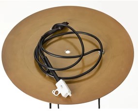 Lustră pe cablu Jupiter 2019 ALAS 3xGU10/10W/230V auriu