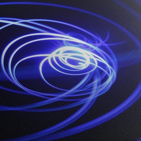 Tablou cu spirale albastre (120x50 cm)