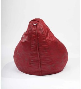 Fotoliu Nirvana Hobbit Pufrelax, Material Textil - Cranberry