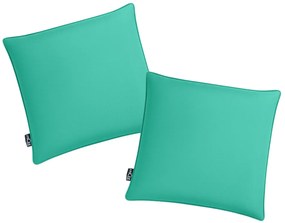 Set 2 buc perne de exterior CALINO 45x45 cm, albastru-verde