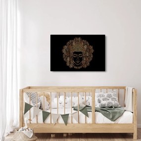 Tablou - Buddha auriu (90x60 cm)