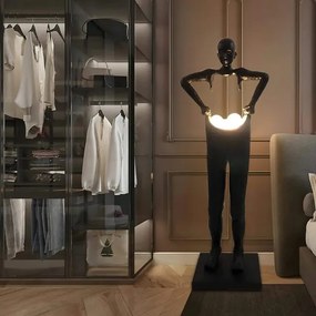 Immax 08807XL - Lampadar SILUETTE 4xG9/10W/230V 185 cm Human Houdini