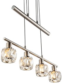 Lustra cu înaltime reglabila stil modern KRIS 4L 54356-4Z GL