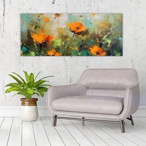 Tablou - Flori (120x50 cm)