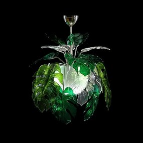 Lustra moderna design frunze MONSTERA DELICIOSA