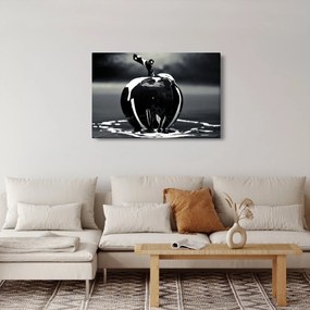 Tablou cu mărul negru (90x60 cm)