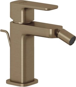 Baterie bideu Kludi Renon monocomanda finisaj bronz periat cu ventil