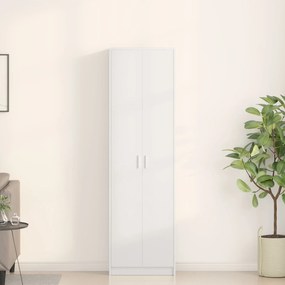 vidaXL Dulap Alb 55x25x189 cm Lemn Engineered