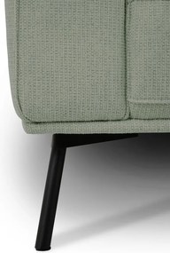 Colțar verde cu tapițerie din chenille (cu colț pe partea dreaptă/în formă de ”L”) Amsterdam – Scandic