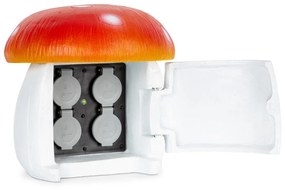 Power Mushroom Smart, priză de grădină, control WiFi, 3680 wați, IP44