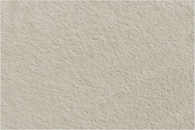 Fotoliu bean bag bej cu tapițerie din blană artificială Lilibet – Bobochic Paris