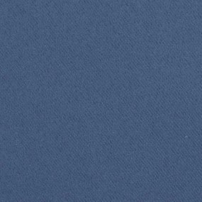 Draperie de o singură culoare albastru închis Lungime: 250 cm