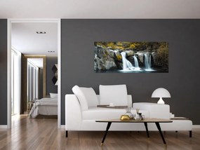 Tablou - Cascade, Lushan, China (120x50 cm)