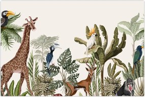 Tablou - Locuitorii africii (90x60 cm)