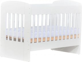 Set patut din lemn Nichiduta 120x60 cm Sweet Dreams II +  Saltea cocos 12 cm