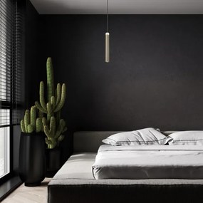 Lustră LED pe cablu Rabalux 72238 THELMA LED/10W/230V 4000K negru/auriu