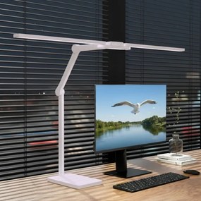 Brilagi-LED VARIO Lampă de masă tactilă cu dimmer LED/24W/230V 3000-6500K albă