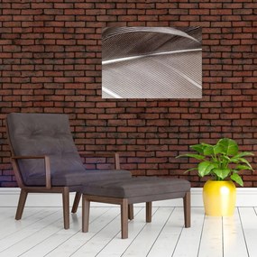 Tablou cu fibre abstacte (70x50 cm)