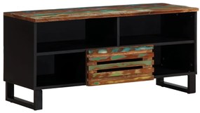 vidaXL Dulap TV, 100x34x46 cm, lemn masiv de acacia