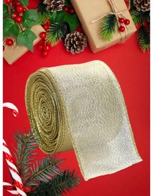 Fundita de Craciun GOLDIE 6,3 cm x 2 m, aurie